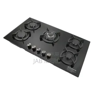 Cooktop Gas Hob 5 Burner All 5 Are Gas Glass Top Cooker