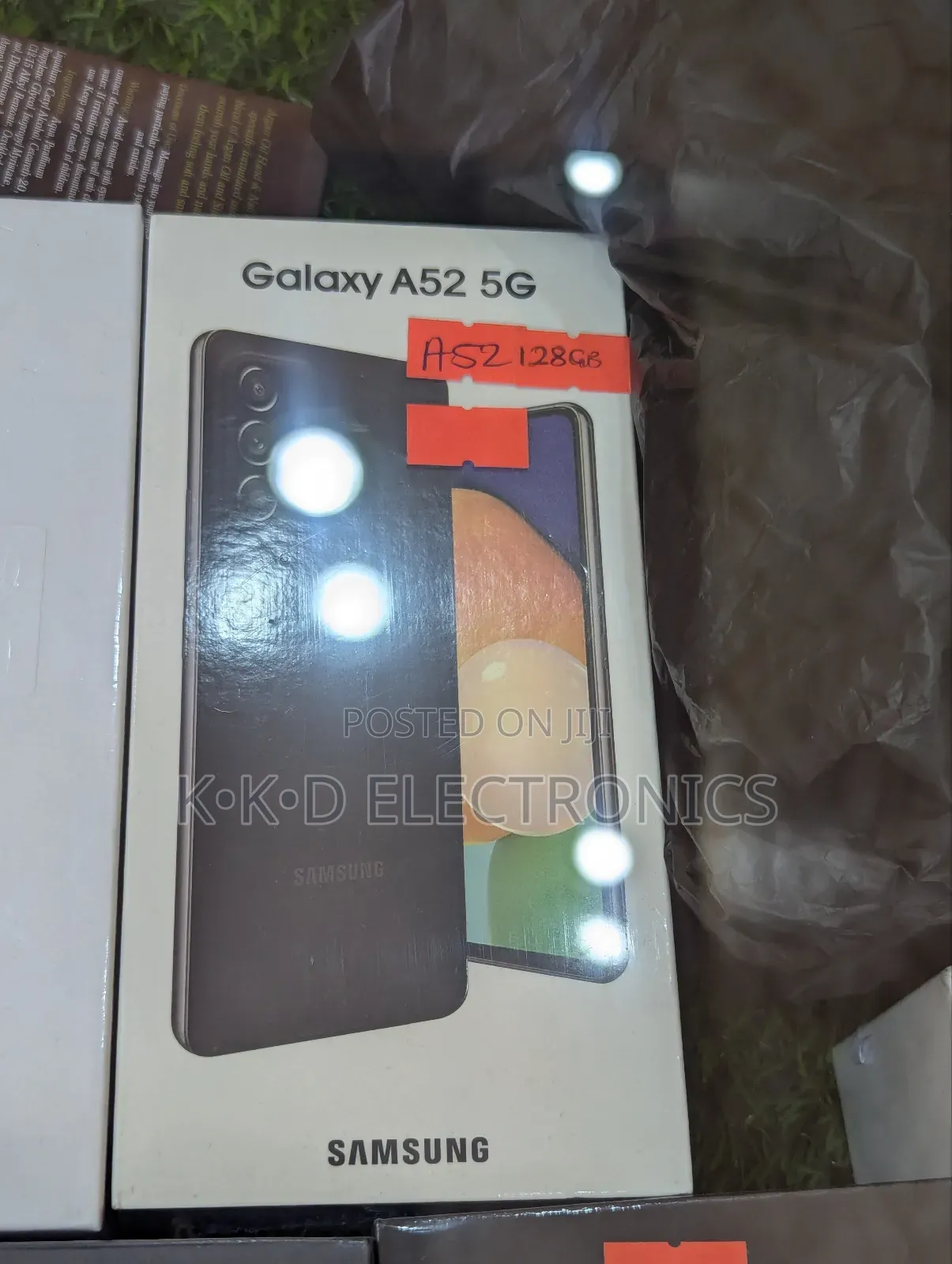 New Samsung Galaxy A52 5G 128 GB Black