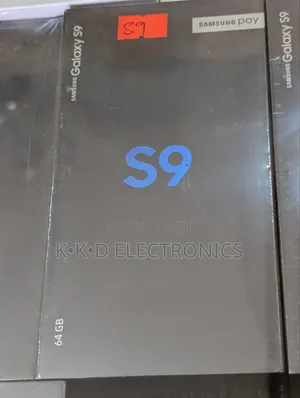 New Samsung Galaxy S9 64 GB Black