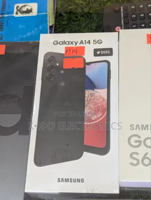 New Samsung Galaxy A14 5G 128 GB Black