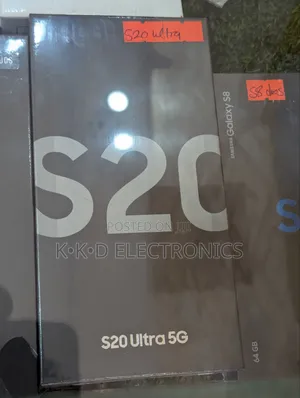 New Samsung Galaxy S20 Ultra 5G 128 GB Black