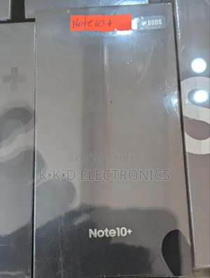 New Samsung Galaxy Note 10 Plus 256 GB Black