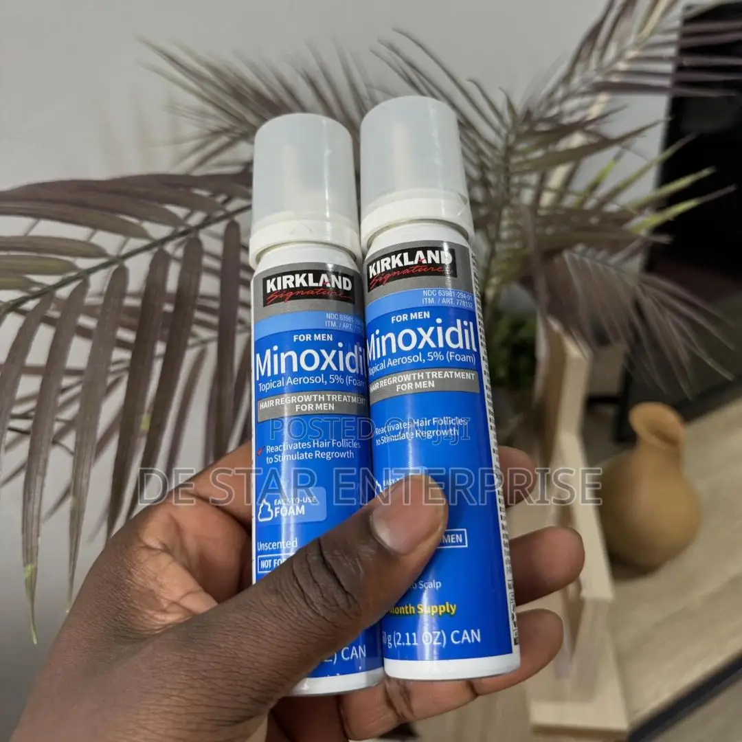 Original Kirkland Foam for Faster Beard and Hair Growth