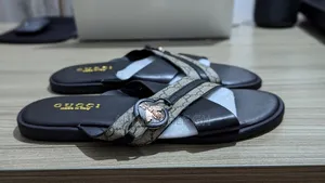 Premium Leather Men's Slippers
