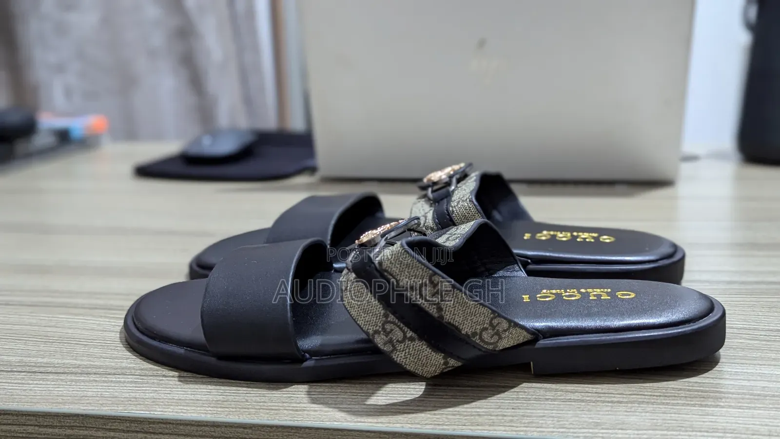 Premium Leather Men's Slippers