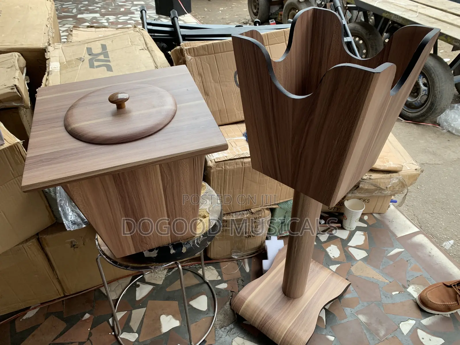 Wooden Offering Bowl