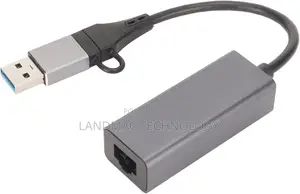 USB C to Ethernet Adapter, Driver Free RJ45 to USB C, 1000mb