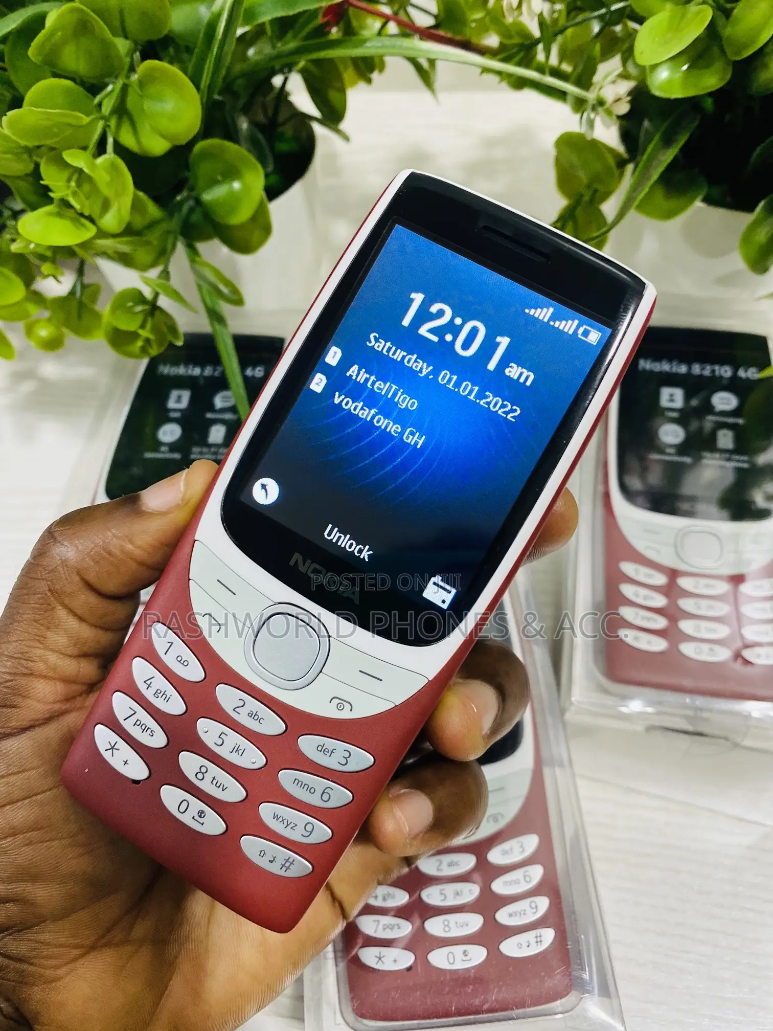 New Nokia 8210 Red