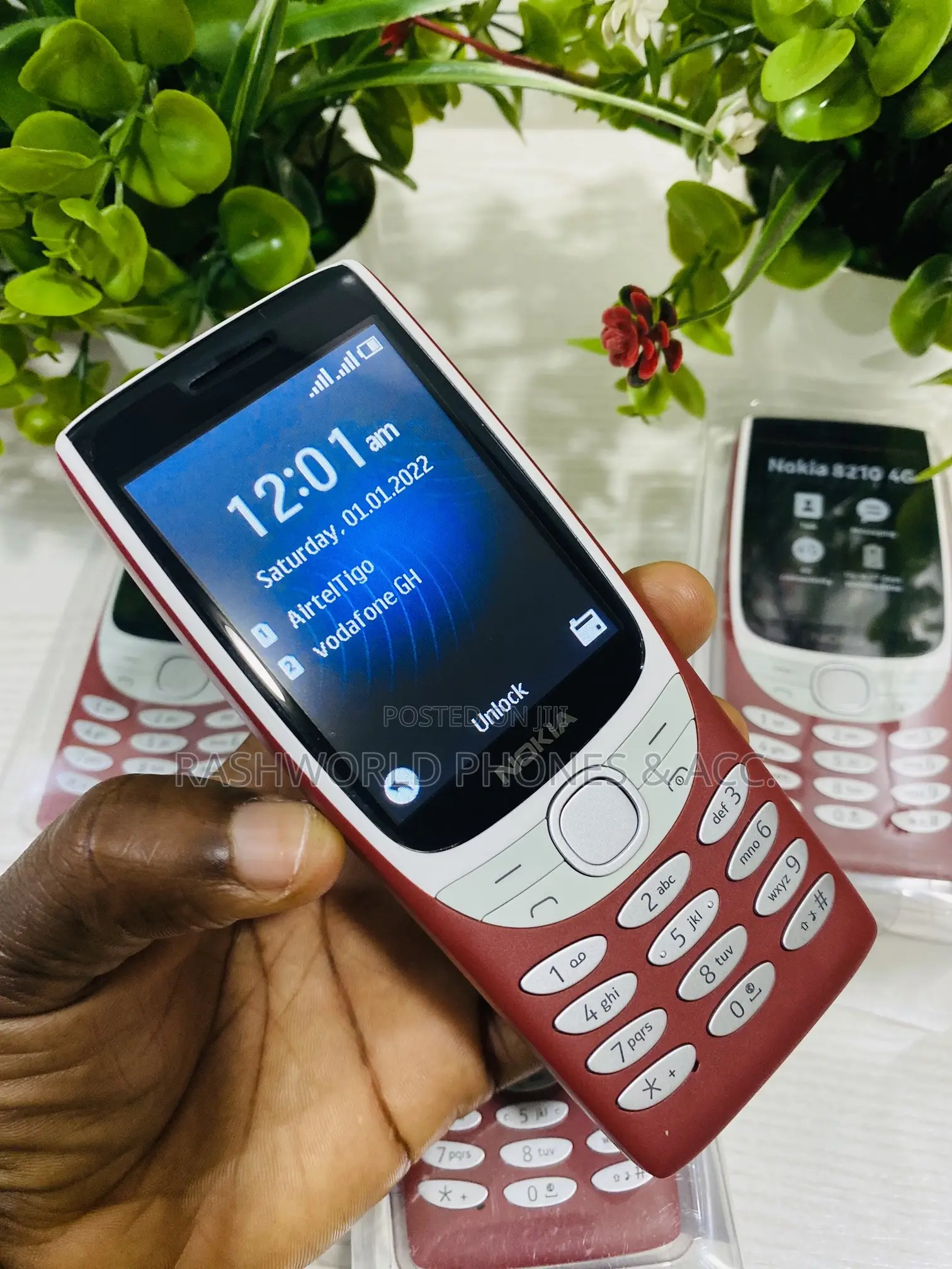 New Nokia 8210 Red