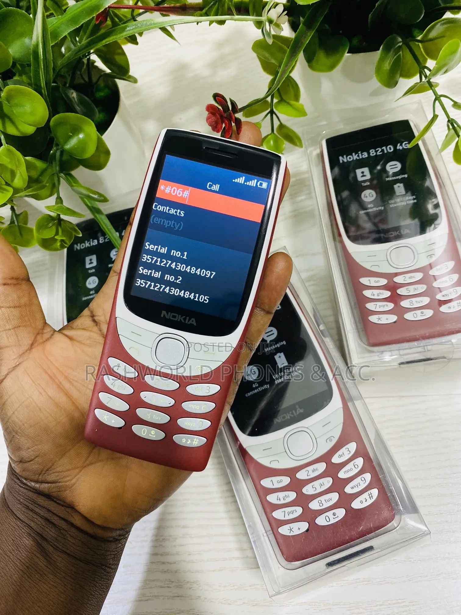 New Nokia 8210 Red