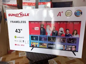 Frameless ~Sunny Walk 43” Smart Tv
