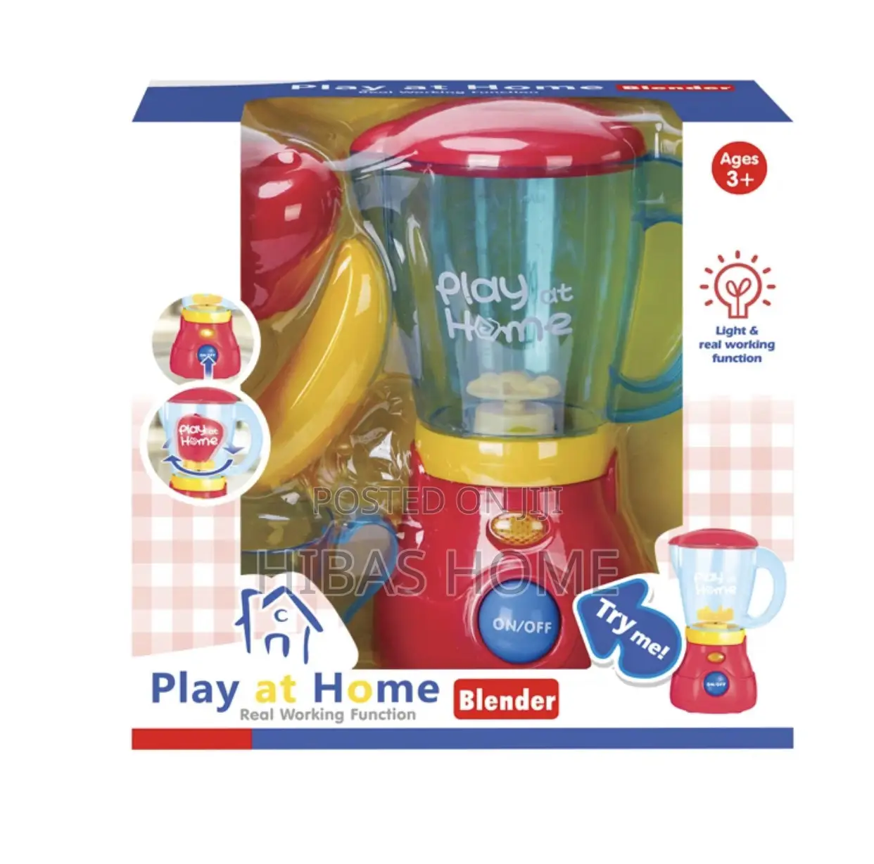 Early Childhood Development Toy Kids Toy Blender 3yr+
