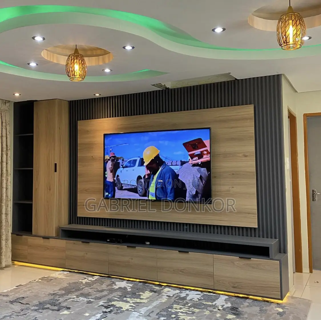 TV Stand With Panel