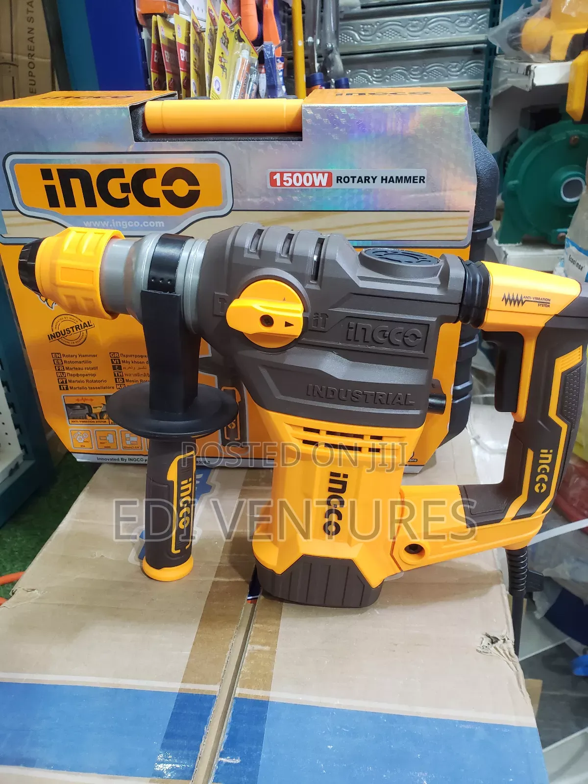 Ingco 1500 W Rotary Hammer