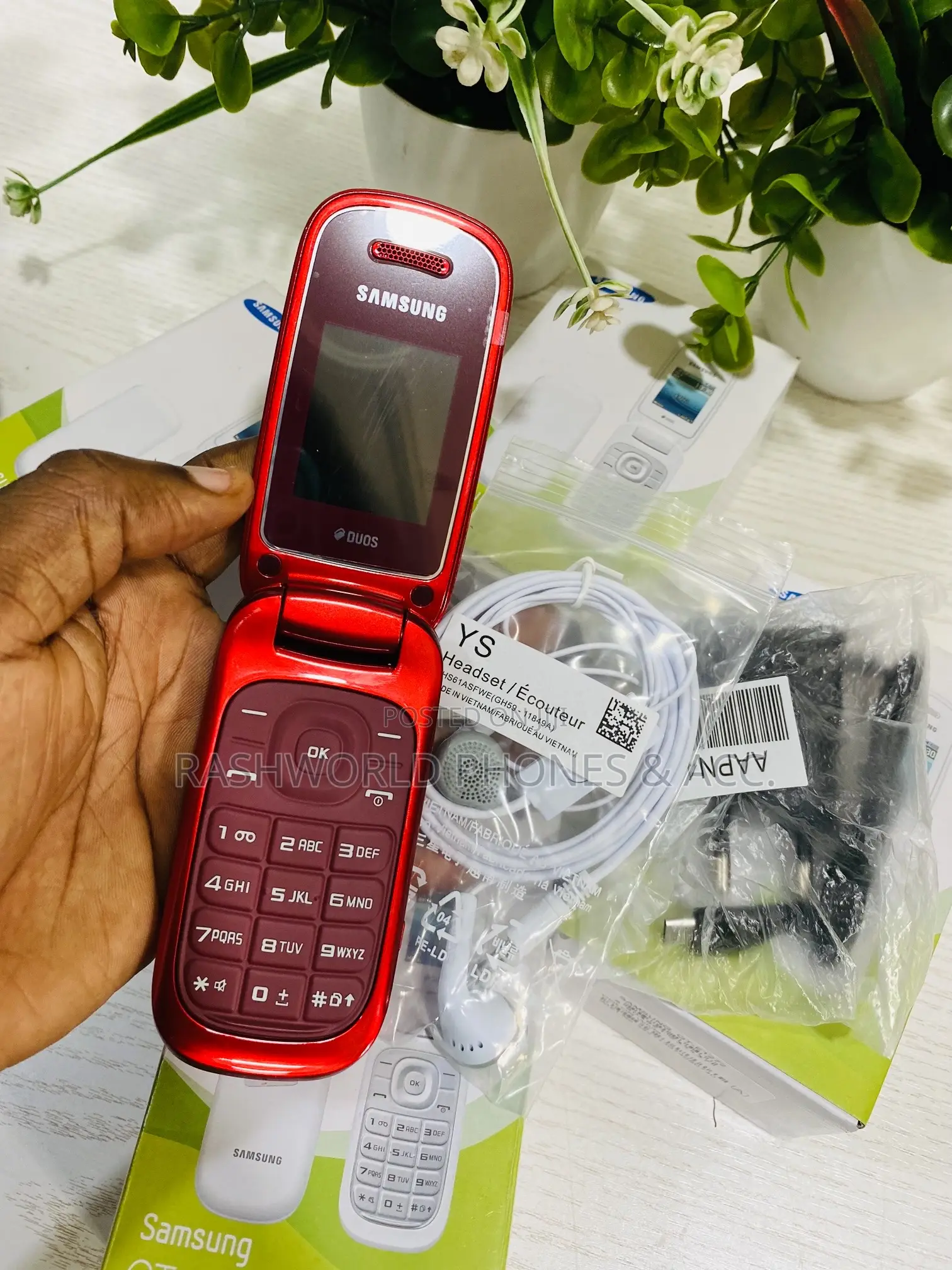 New Samsung GT-E1080 Red