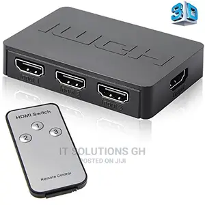 3 Input 1 Output Hdmi Switcher
