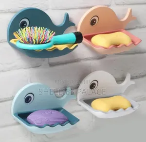 1pc Whale Soap Dishes Bathroom