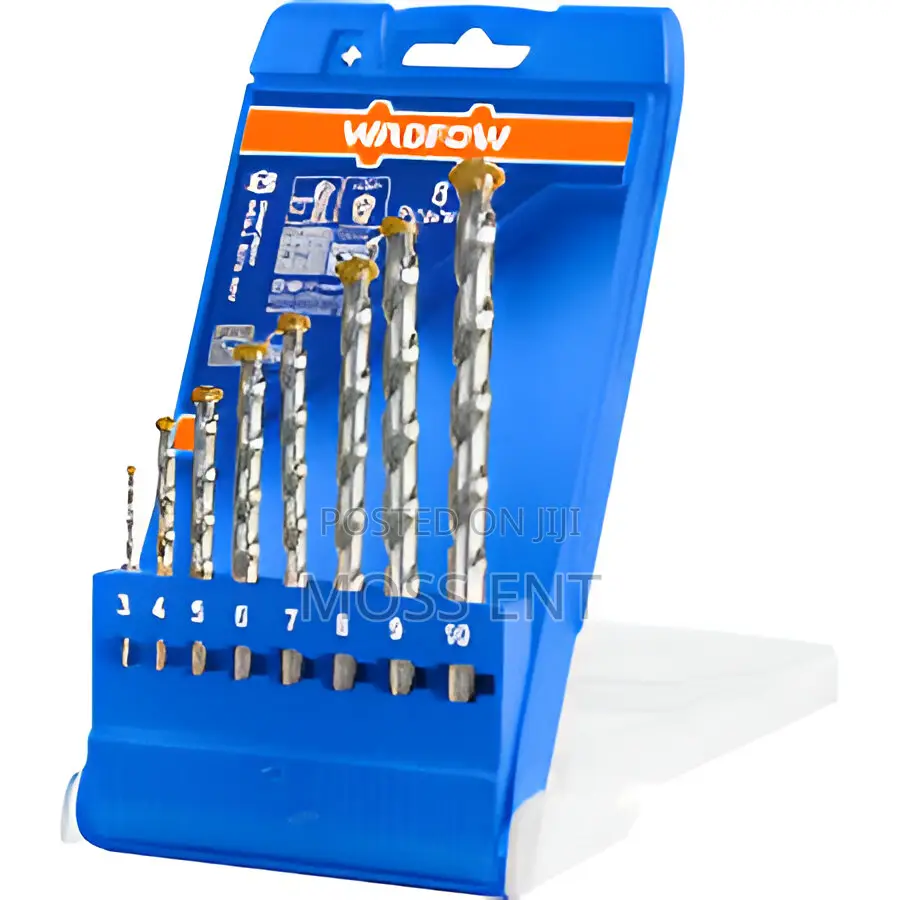 8 PCS Masonry Drill Bits Set - Wmj6b08