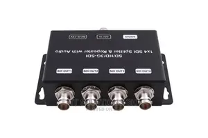 SD HD 4 Way SDI Splitter Repeater Full HD 1080P Distribution