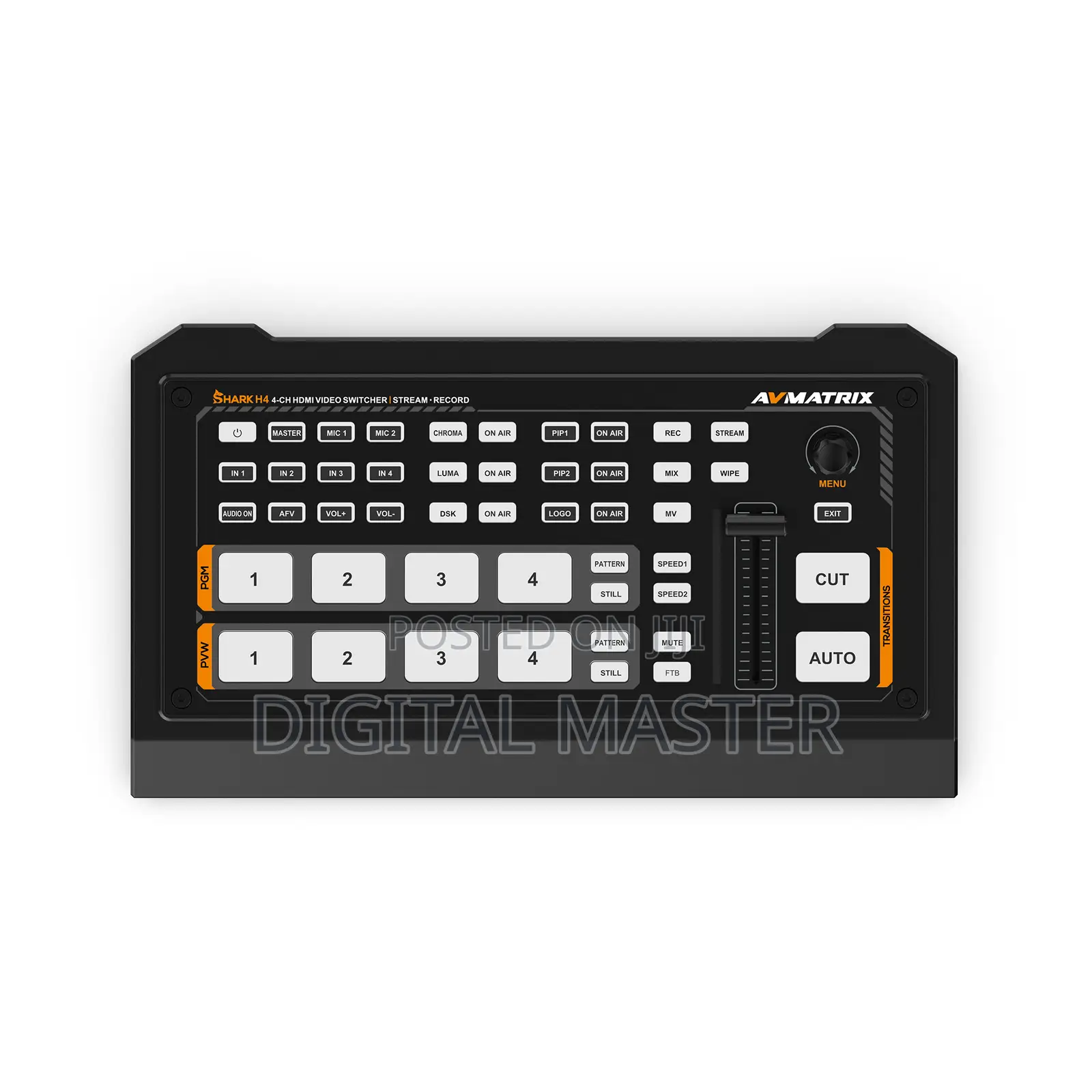AVMATRIX Shark H4 4-Channel HDMI Video Switcher