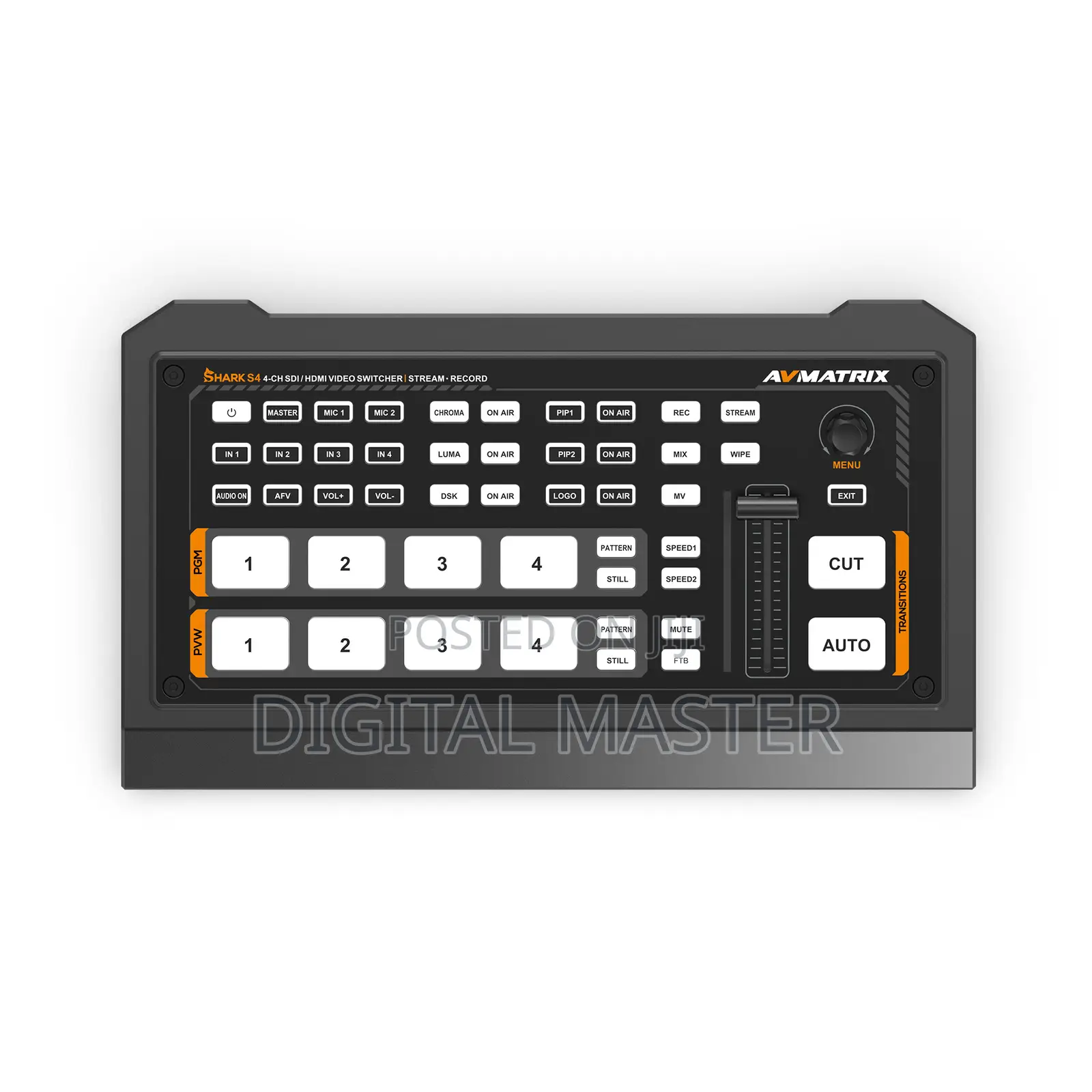 AVMATRIX Shark S4 4-Channel 3g-Sdi/Hdmi Video Switcher
