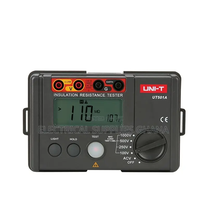 UT500 Series Insulation Resistance Testers