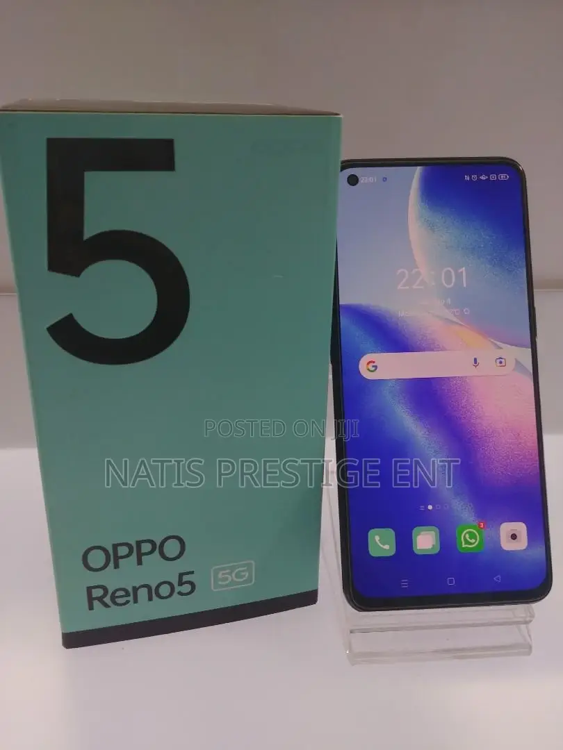 New Oppo Reno5 5G 128 GB Black