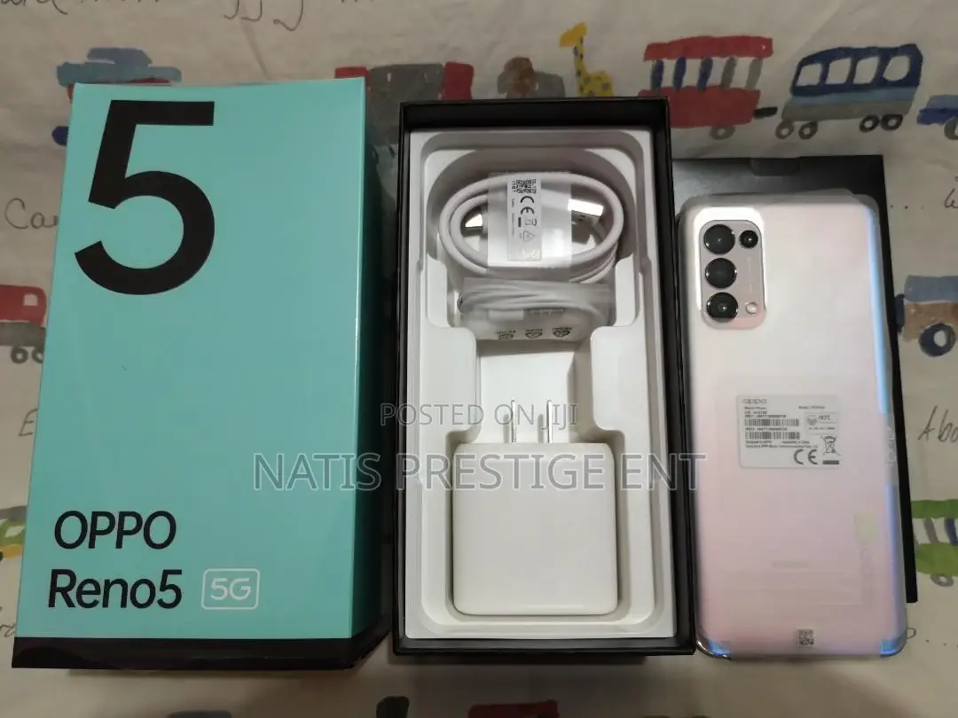 New Oppo Reno5 5G 256 GB Black