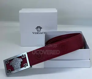 Versace Real Leather Belt