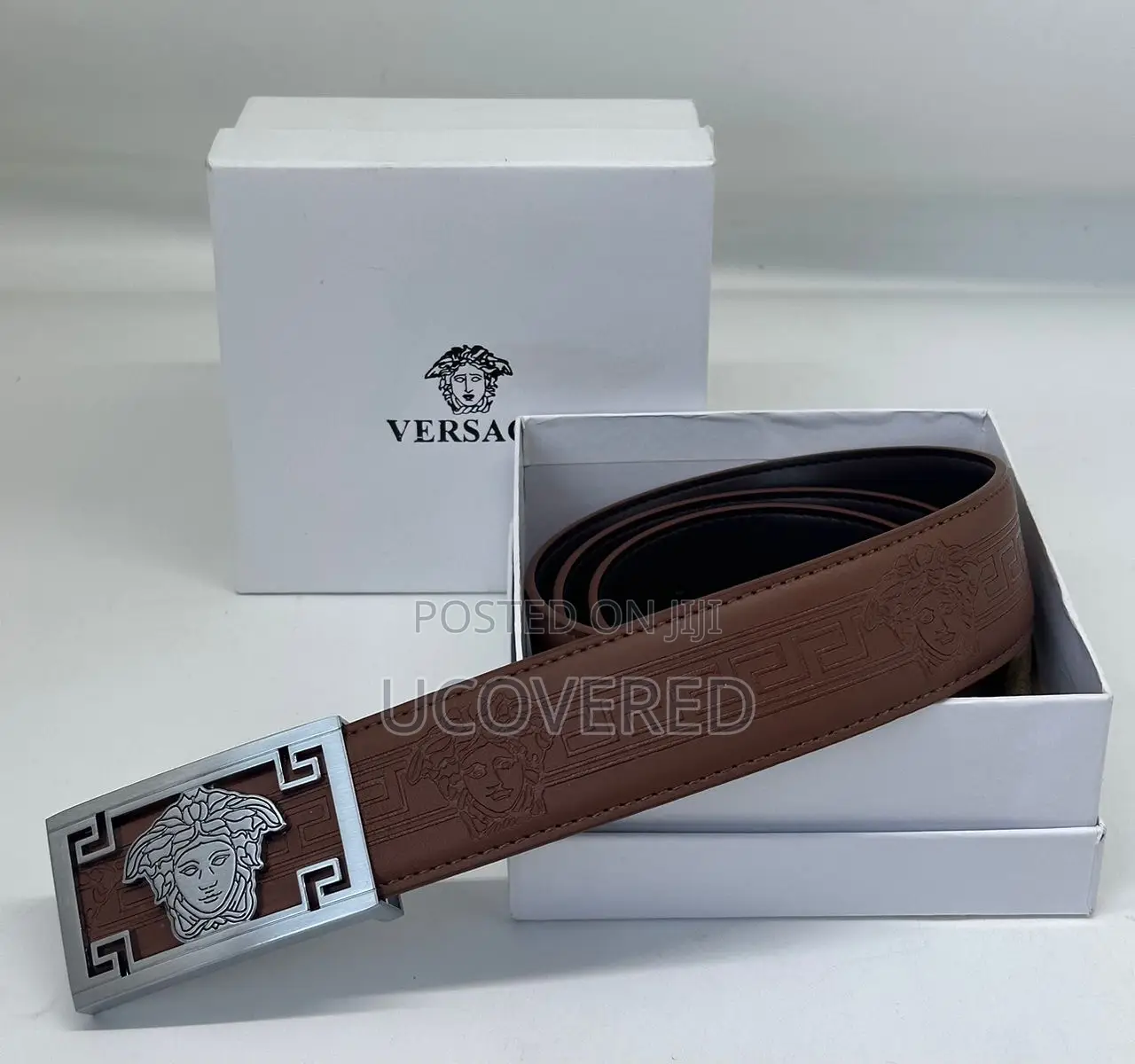 Versace Real Leather Belt