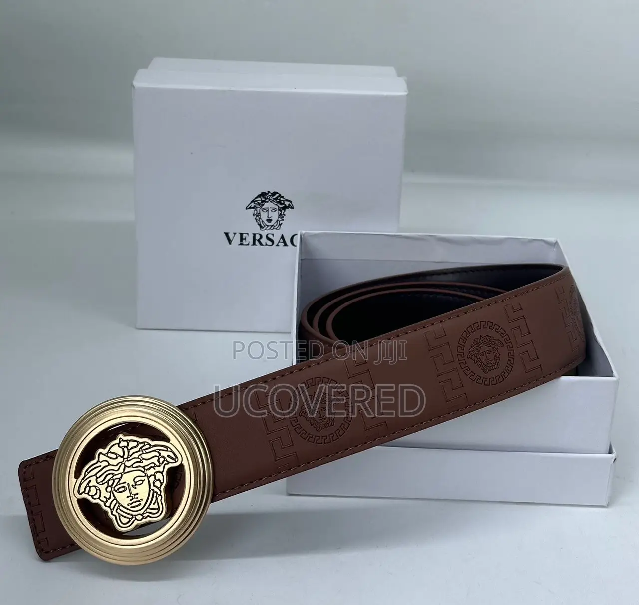 Versace Real Leather Belt