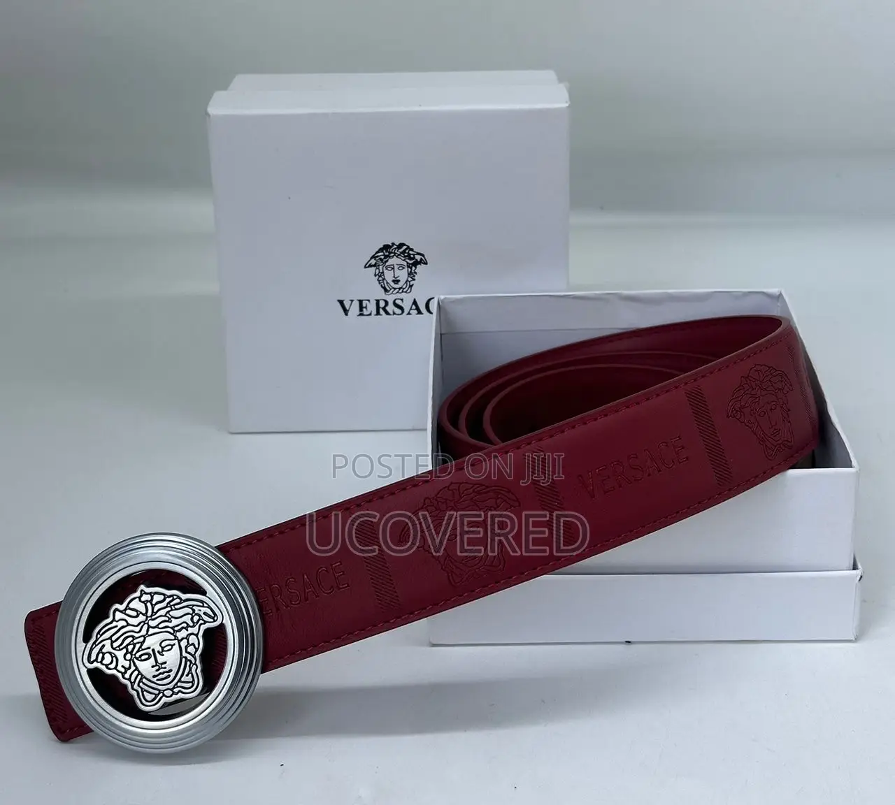 Versace Real Leather Belt