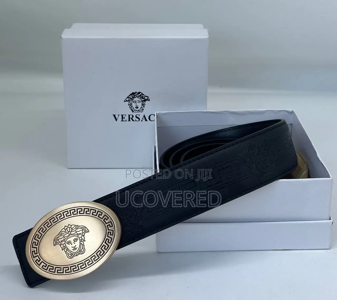 Versace Real Leather Belt
