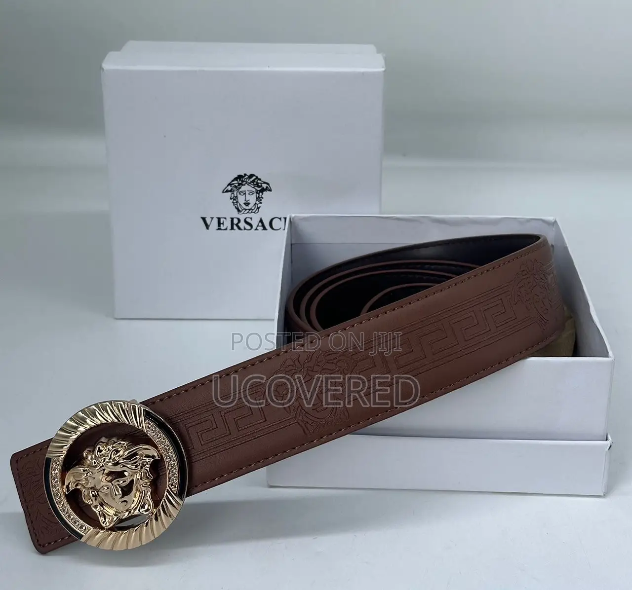 Versace Real Leather Belt