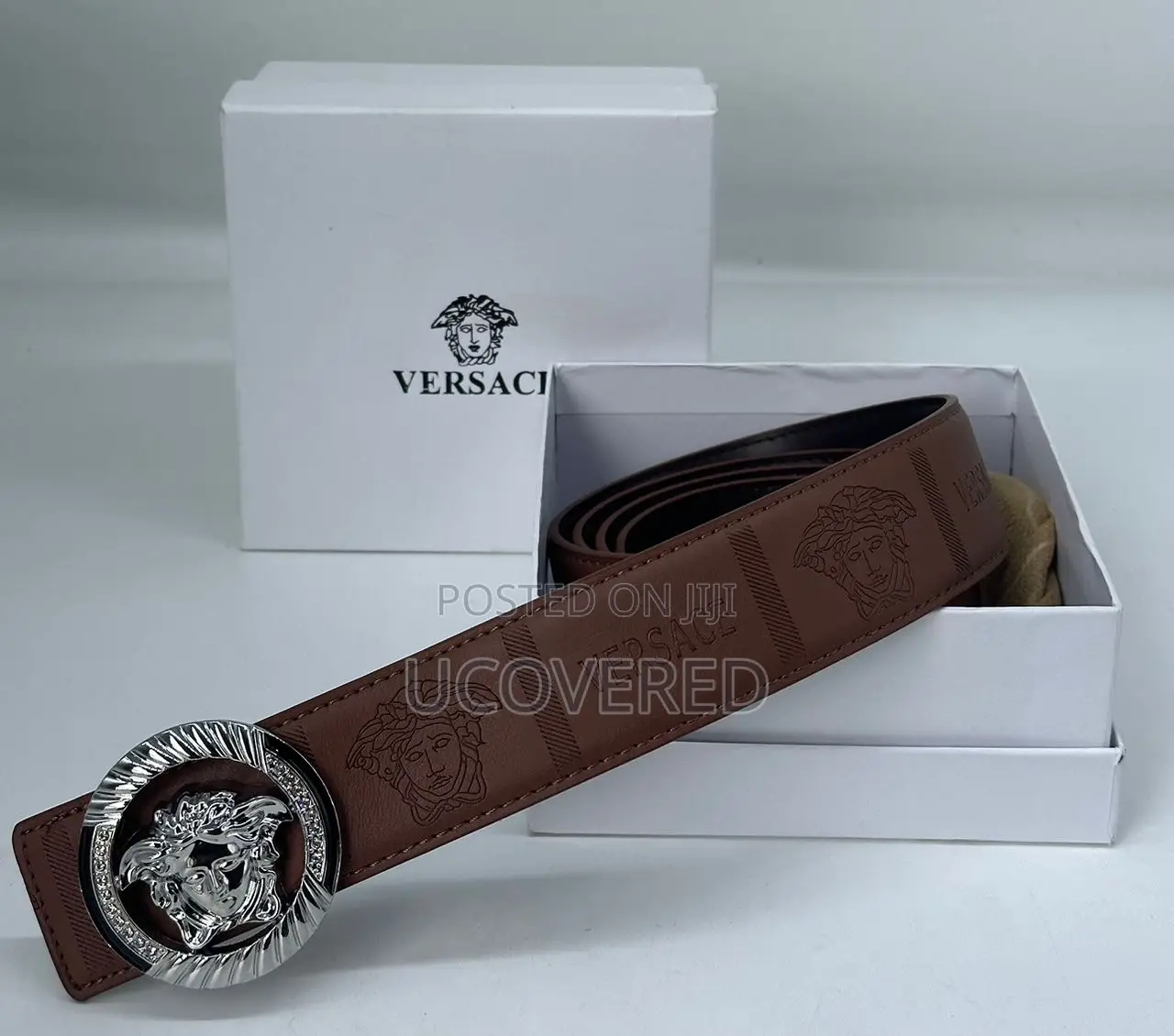 Versace Real Leather Belt