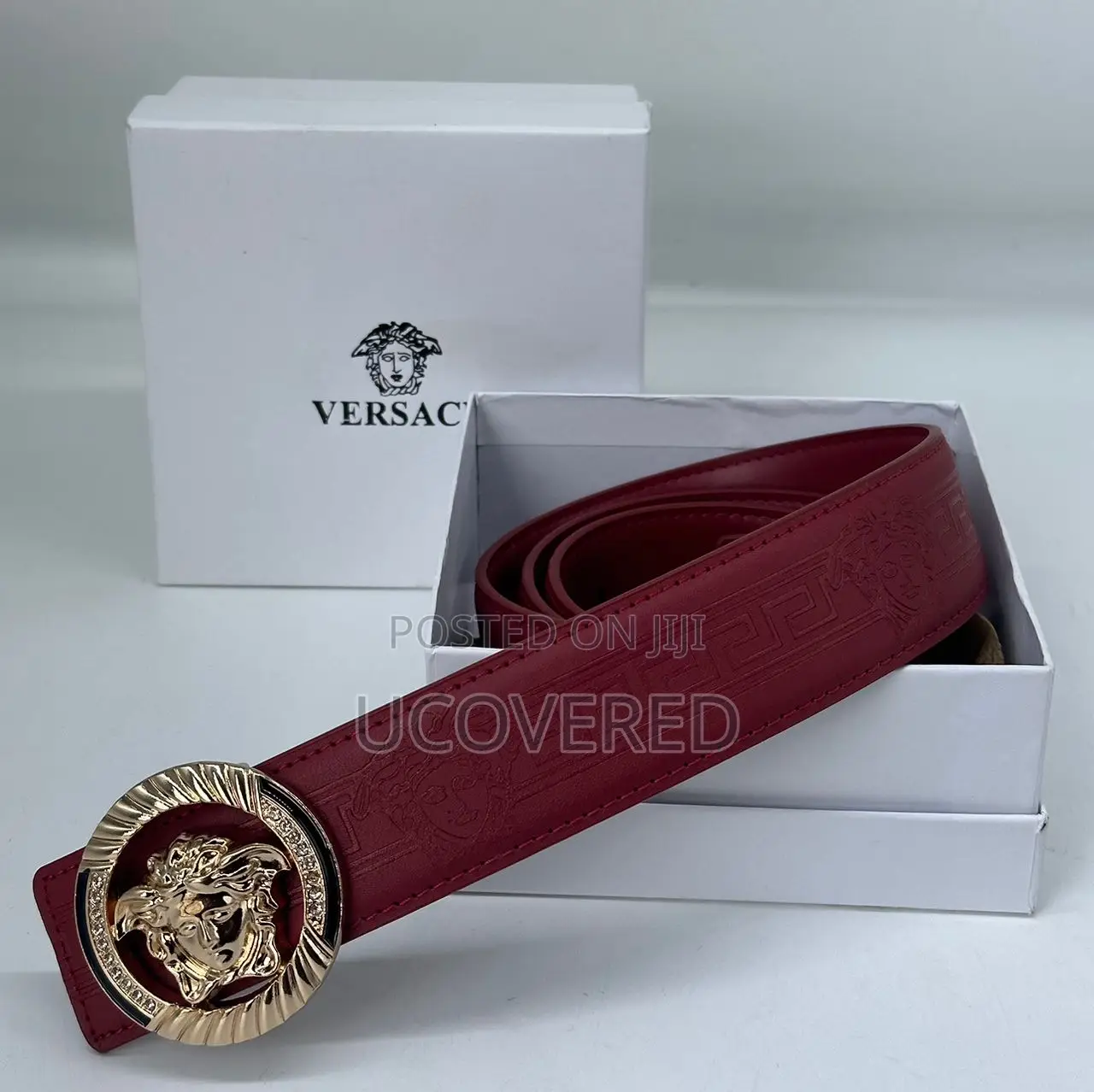 Versace Real Leather Belt