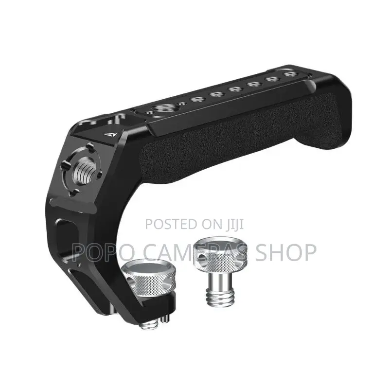Camera Top Handle With Cold Shoe Mount (Screw Type)