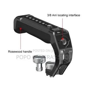 Camera Top Handle With Cold Shoe Mount (Screw Type)
