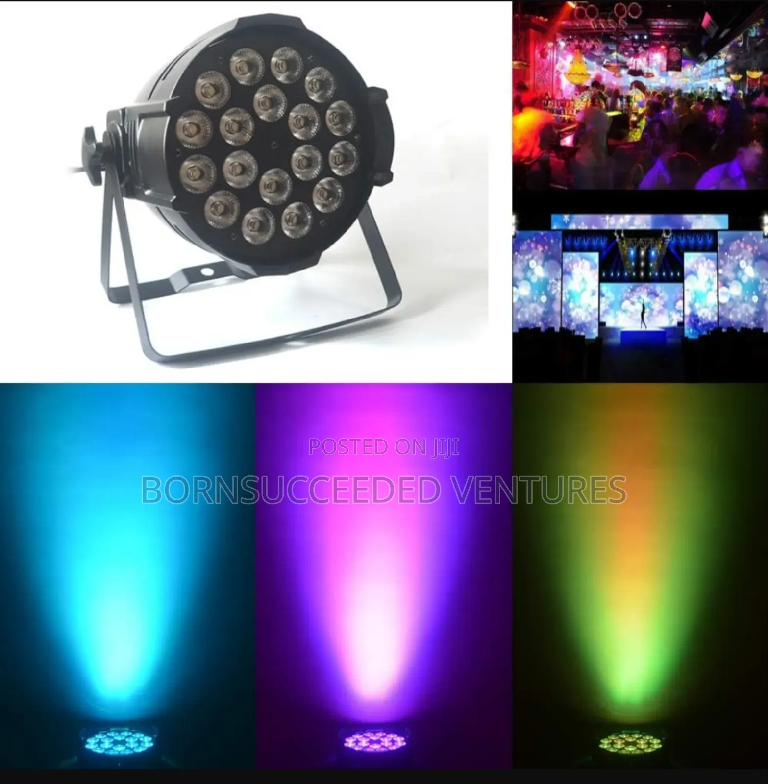18led,24leds and 54 Led Par Lights Available