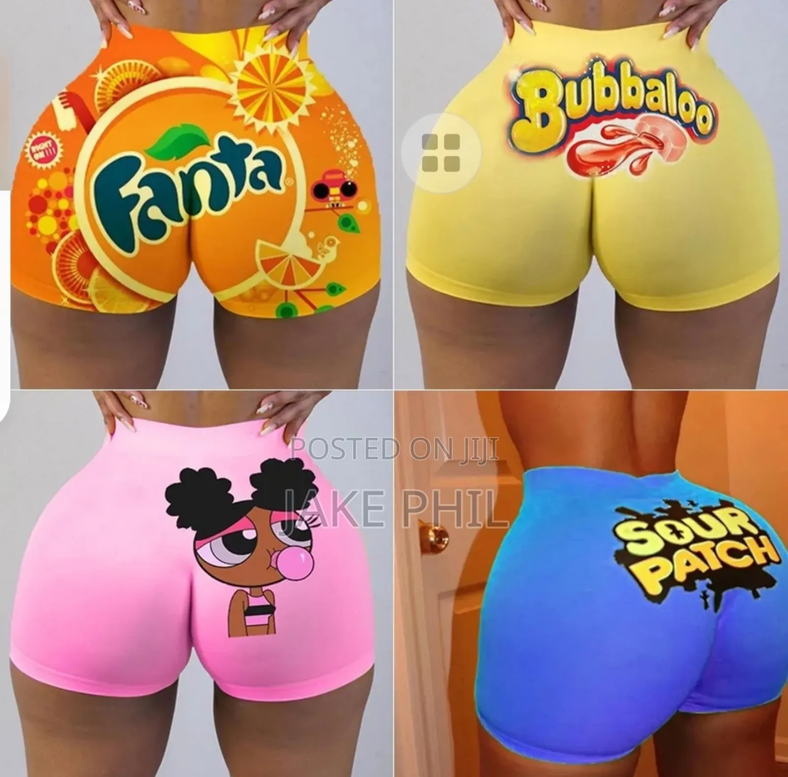 Regular Gym Shorts for Ladies