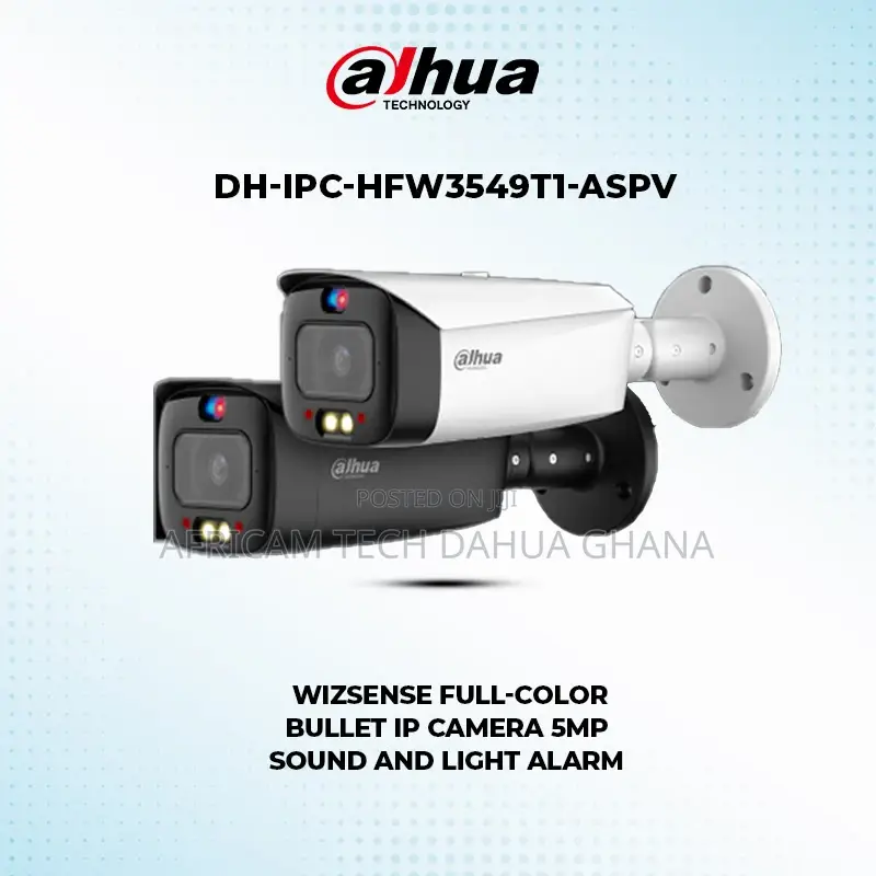 Dahua Camera Ip Network 5mp Audio Colorvu Light Alarm Focal