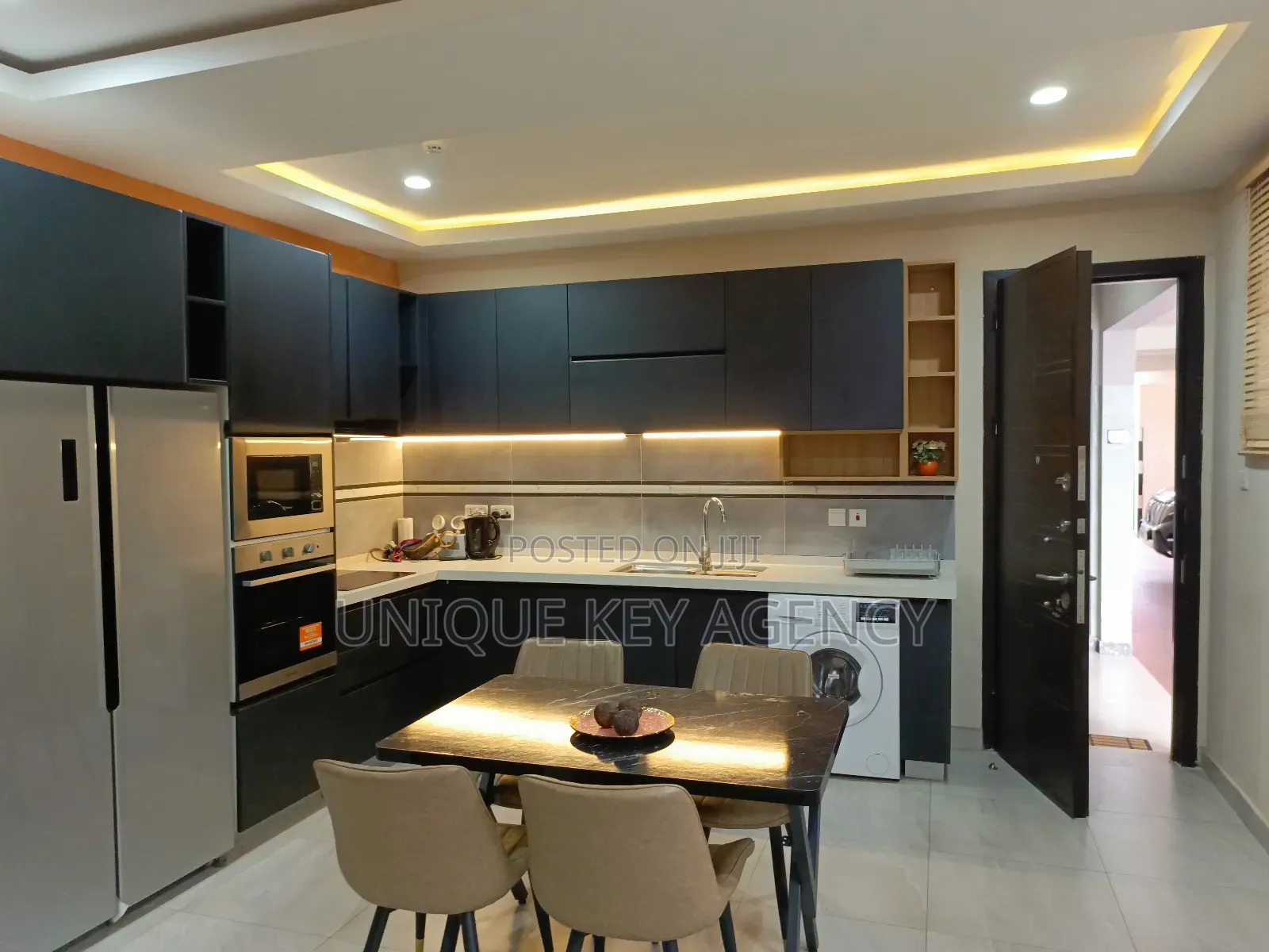 Furnished 2bdrm Apartment in Unique Key Agency, A&C Mall Area for rent