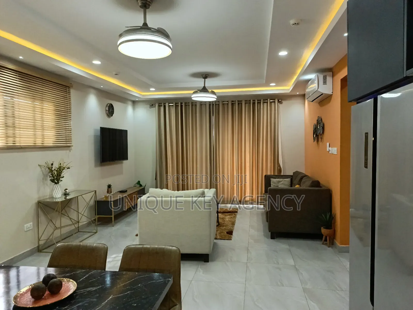 Furnished 2bdrm Apartment in Unique Key Agency, A&C Mall Area for rent