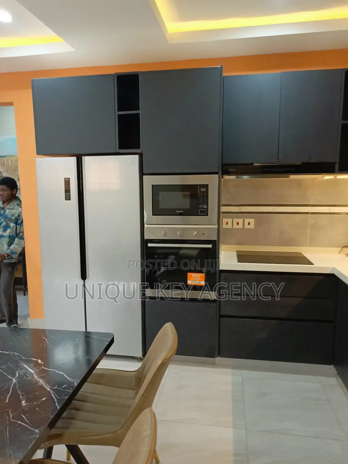Furnished 2bdrm Apartment in Unique Key Agency, A&C Mall Area for rent