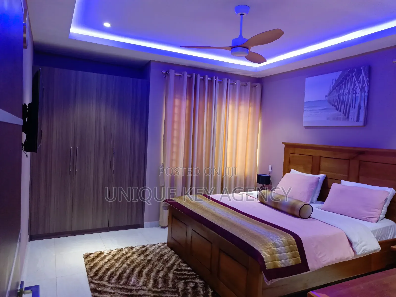 Furnished 2bdrm Apartment in Unique Key Agency, A&C Mall Area for rent