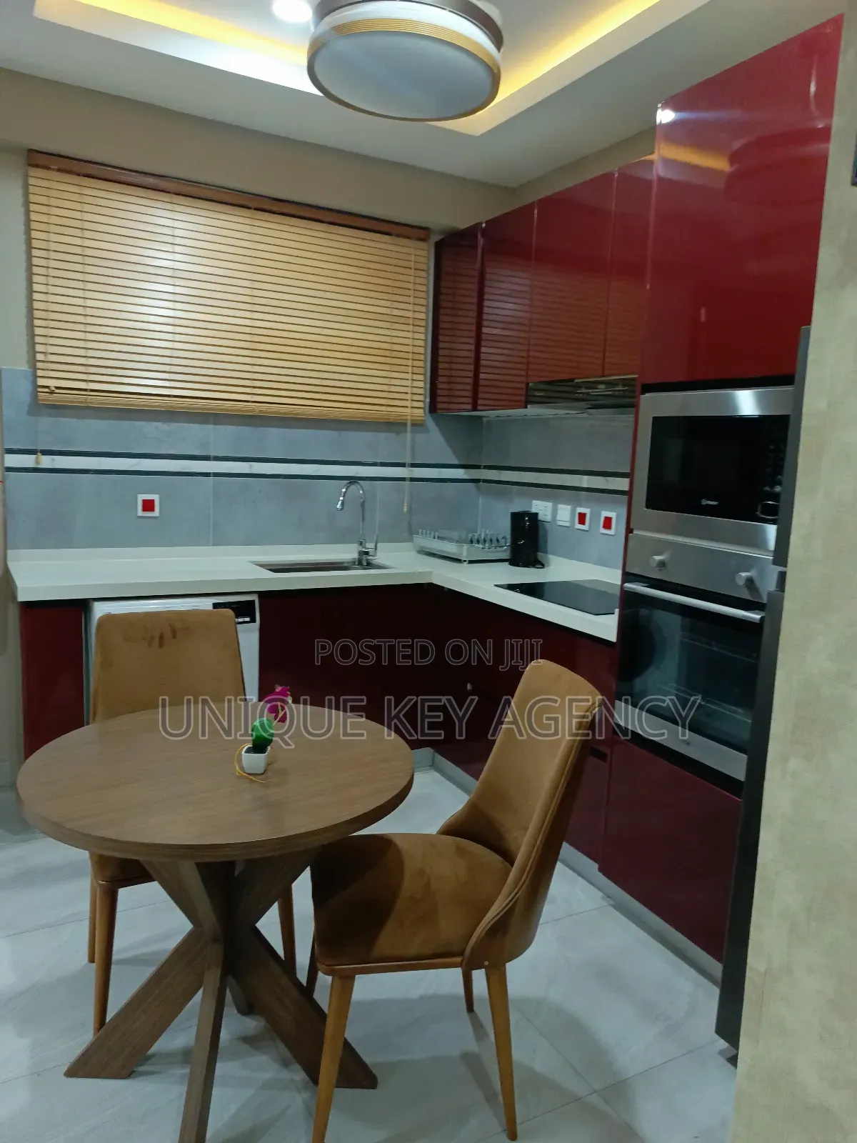 Furnished 1bdrm Apartment in Unique Key Agency, A&C Mall Area for rent