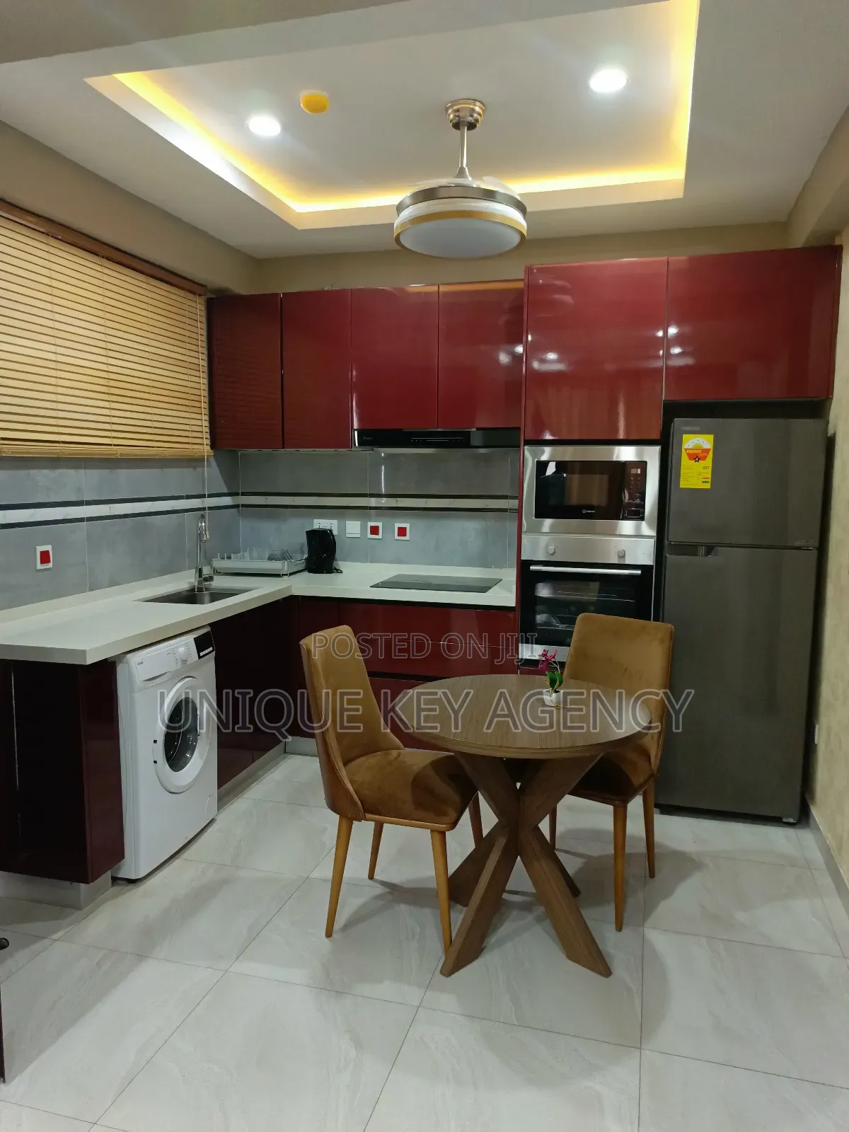Furnished 1bdrm Apartment in Unique Key Agency, A&C Mall Area for rent