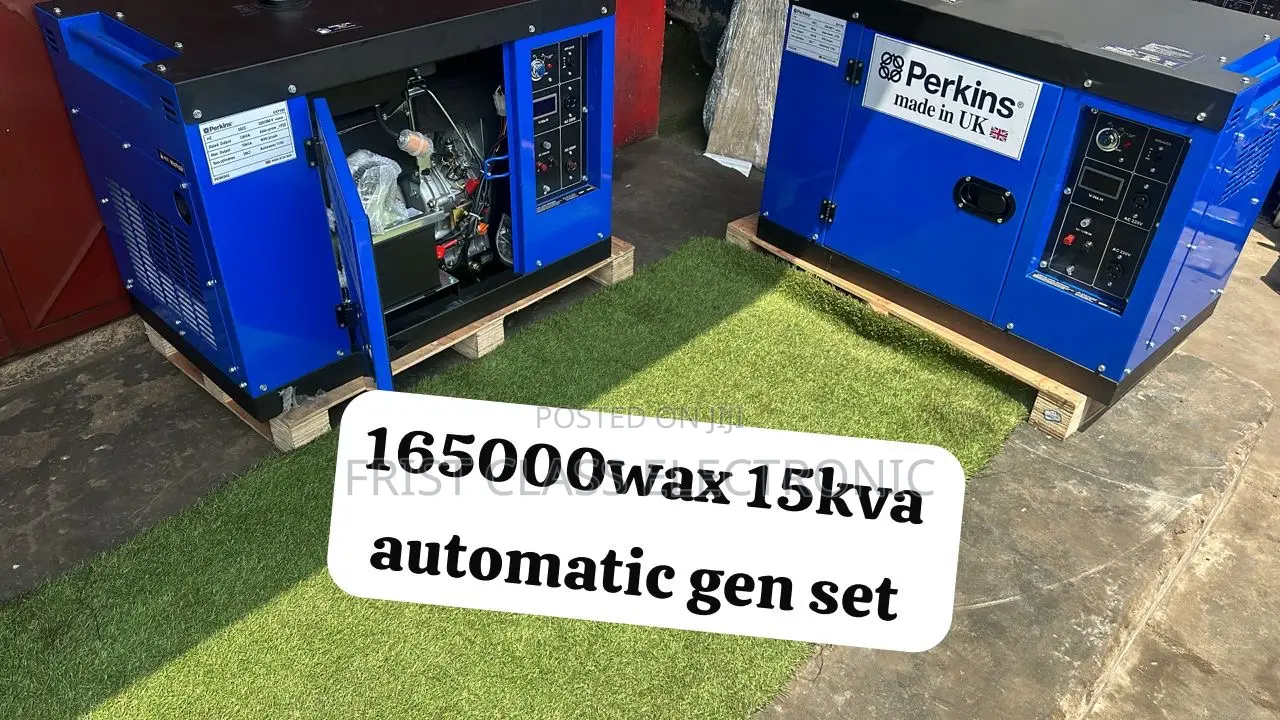 Copper Generator New 16500wax 15kva Perkins Generator