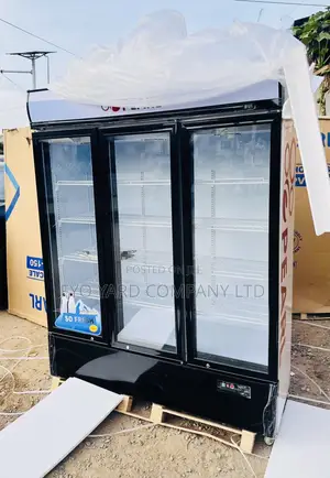 Fully Automatic Pearl Quality 3doors 950liter Display Fridge