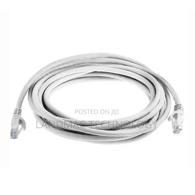 White Cat 6 Ethernet Cable (Cat6 Patch Cable)